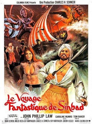 The Golden Voyage of Sinbad - French Movie Poster (thumbnail)