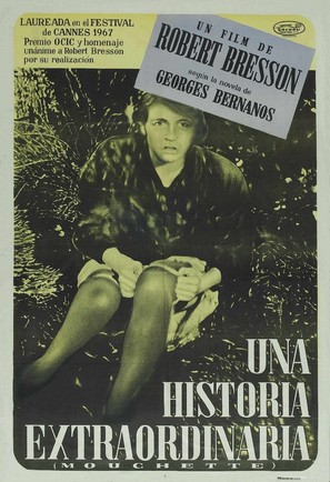 Mouchette - Argentinian Movie Poster (thumbnail)
