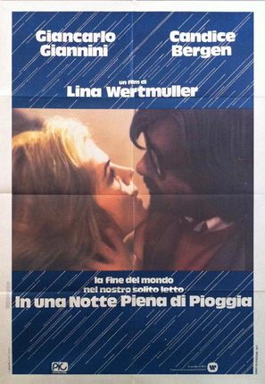 La fine del mondo nel nostro solito letto in una notte piena di pioggia - Italian Movie Poster (thumbnail)