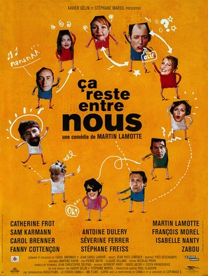 &Ccedil;a reste entre nous - French Movie Poster (thumbnail)