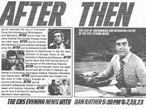 &quot;CBS Evening News with Dan Rather&quot; - poster (thumbnail)