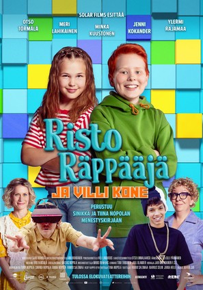 Risto R&auml;pp&auml;&auml;j&auml; ja villi kone - Finnish Movie Poster (thumbnail)