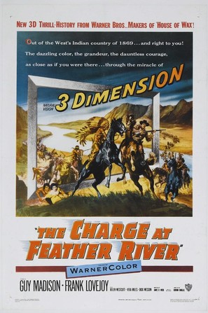 The Charge at Feather River - Theatrical movie poster (thumbnail)