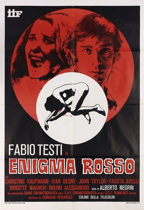 Enigma rosso - Italian Movie Poster (thumbnail)