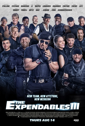 The Expendables 3 - British Movie Poster (thumbnail)