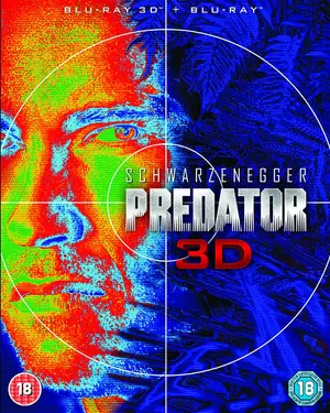 Predator - British Blu-Ray movie cover (thumbnail)