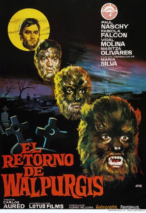 Retorno de Walpurgis, El - Spanish Movie Poster (thumbnail)