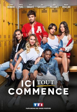 &quot;Ici tout commence&quot; - French Movie Poster (thumbnail)