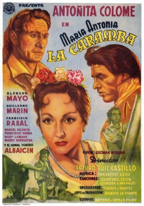 Mar&iacute;a Antonia &#039;La Caramba&#039; - Spanish Movie Poster (thumbnail)