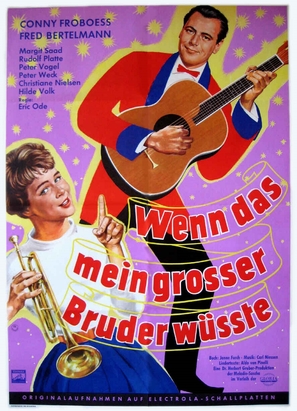 Wenn das mein gro&szlig;er Bruder w&uuml;&szlig;te - German Movie Poster (thumbnail)