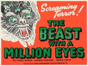 The Beast with a Million Eyes - British Movie Poster (thumbnail)
