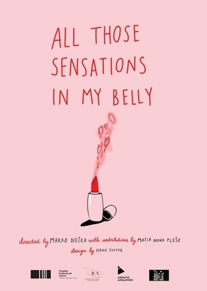 All Those Sensations in My Belly - Croatian Movie Poster (thumbnail)