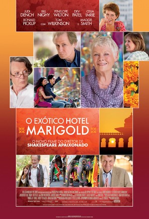 The Best Exotic Marigold Hotel - Brazilian Movie Poster (thumbnail)