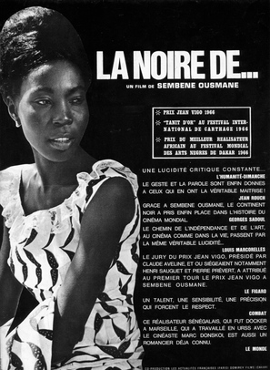 La noire de... - French Movie Poster (thumbnail)