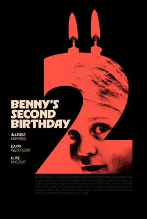 Benny's Second Birthday Poster