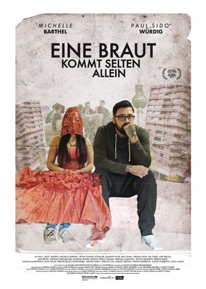 Eine Braut kommt selten allein - German Movie Poster (thumbnail)