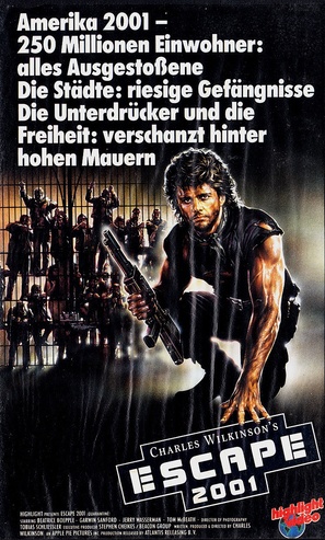 Quarantine - German VHS movie cover (thumbnail)
