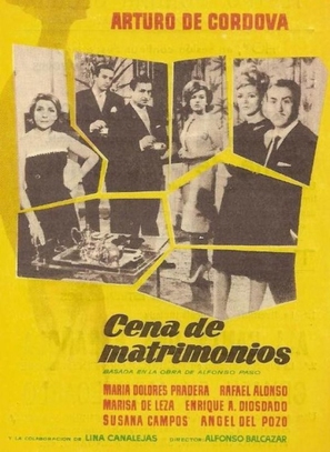 Cena de matrimonios - Spanish Movie Poster (thumbnail)