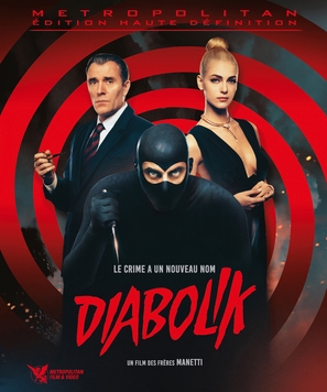 Diabolik - French Blu-Ray movie cover (thumbnail)