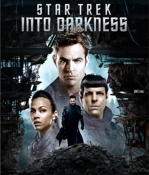 Star Trek Into Darkness - Blu-Ray movie cover (thumbnail)