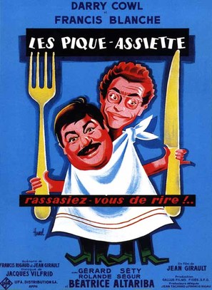Pique-assiette, Les - French Movie Poster (thumbnail)