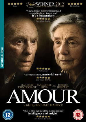 Amour - British DVD movie cover (thumbnail)