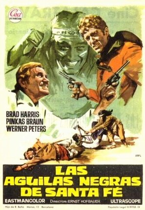 Schwarzen Adler von Santa Fe, Die - Spanish Movie Poster (thumbnail)