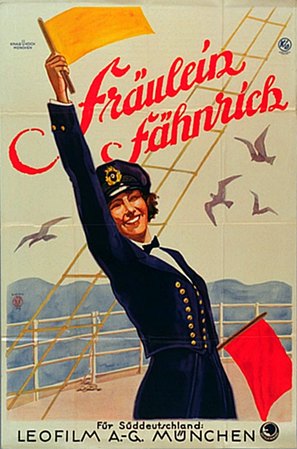 Fr&auml;ulein F&auml;hnrich - German Movie Poster (thumbnail)