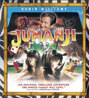 Jumanji - Blu-Ray movie cover (thumbnail)