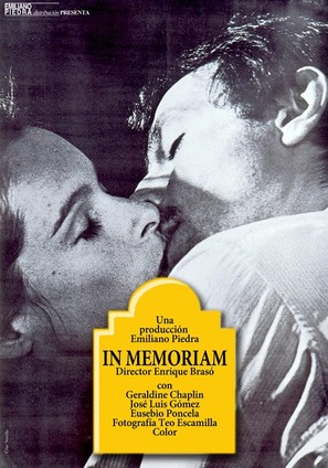 In memoriam - Spanish Movie Poster (thumbnail)