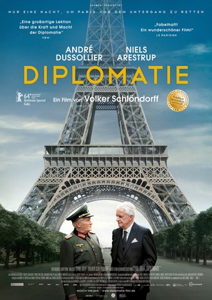 Diplomatie - German Movie Poster (thumbnail)