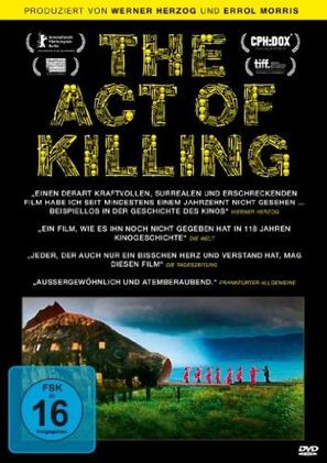 The Act of Killing - German DVD movie cover (thumbnail)