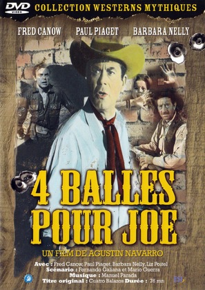 Cuatro balazos - French DVD movie cover (thumbnail)