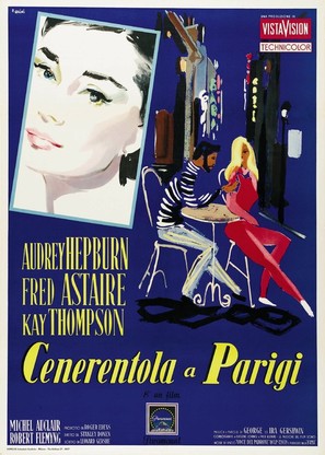 Funny Face - Italian Movie Poster (thumbnail)