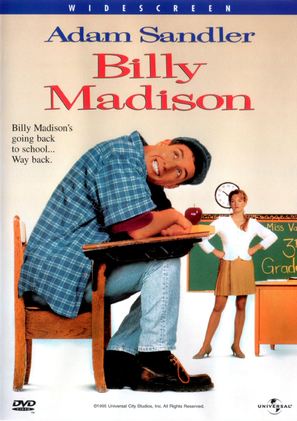 Billy Madison - DVD movie cover (thumbnail)