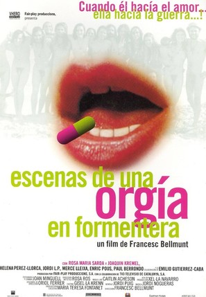 Escenes d&#039;una orgia a Formentera - Spanish Movie Poster (thumbnail)