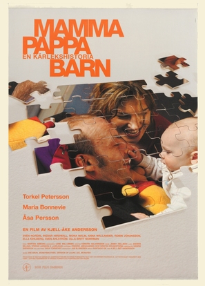 Mamma pappa barn - Swedish Movie Poster (thumbnail)