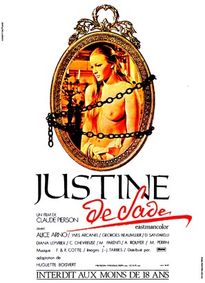 Justine de Sade - French Movie Poster (thumbnail)