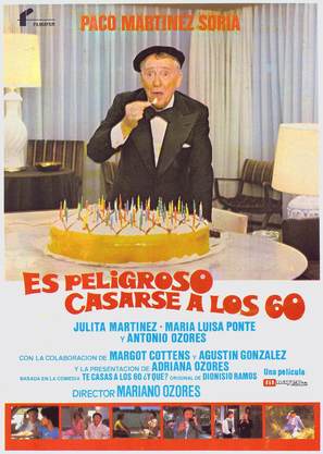 Es peligroso casarse a los 60 - Spanish Movie Poster (thumbnail)