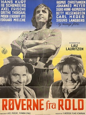 R&oslash;verne fra Rold - Danish Movie Poster (thumbnail)