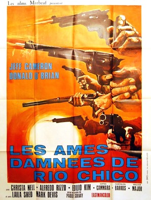 Quelle sporche anime dannate - French Movie Poster (thumbnail)