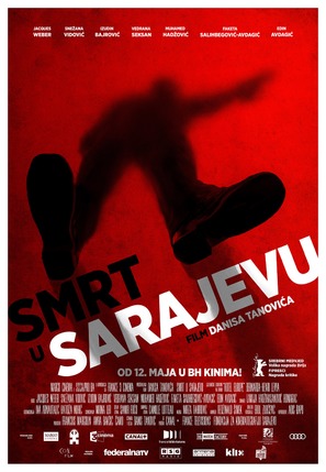 Smrt u Sarajevu - Bosnian Movie Poster (thumbnail)
