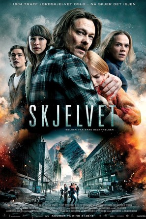 Skjelvet - Norwegian Movie Poster (thumbnail)