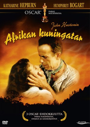 The African Queen - Finnish DVD movie cover (thumbnail)