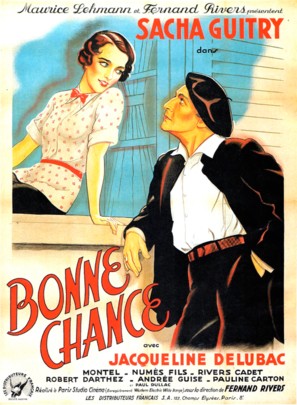 Bonne chance! - French Movie Poster (thumbnail)