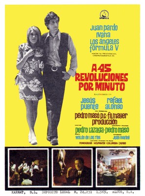 A 45 revoluciones por minuto - Spanish Movie Poster (thumbnail)