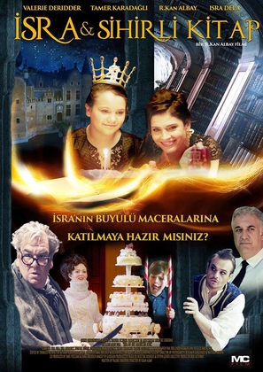 Isra en het magische boek - Turkish Movie Poster (thumbnail)