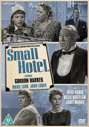 Small Hotel - British DVD movie cover (thumbnail)