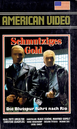 &quot;Tatort&quot; Zwei Flugkarten nach Rio - German VHS movie cover (thumbnail)