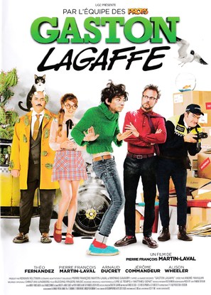 Gaston Lagaffe - French DVD movie cover (thumbnail)